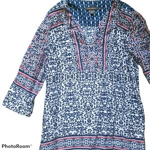 TOMMY BAHAMA Kamari Damask Tunic Dress - S